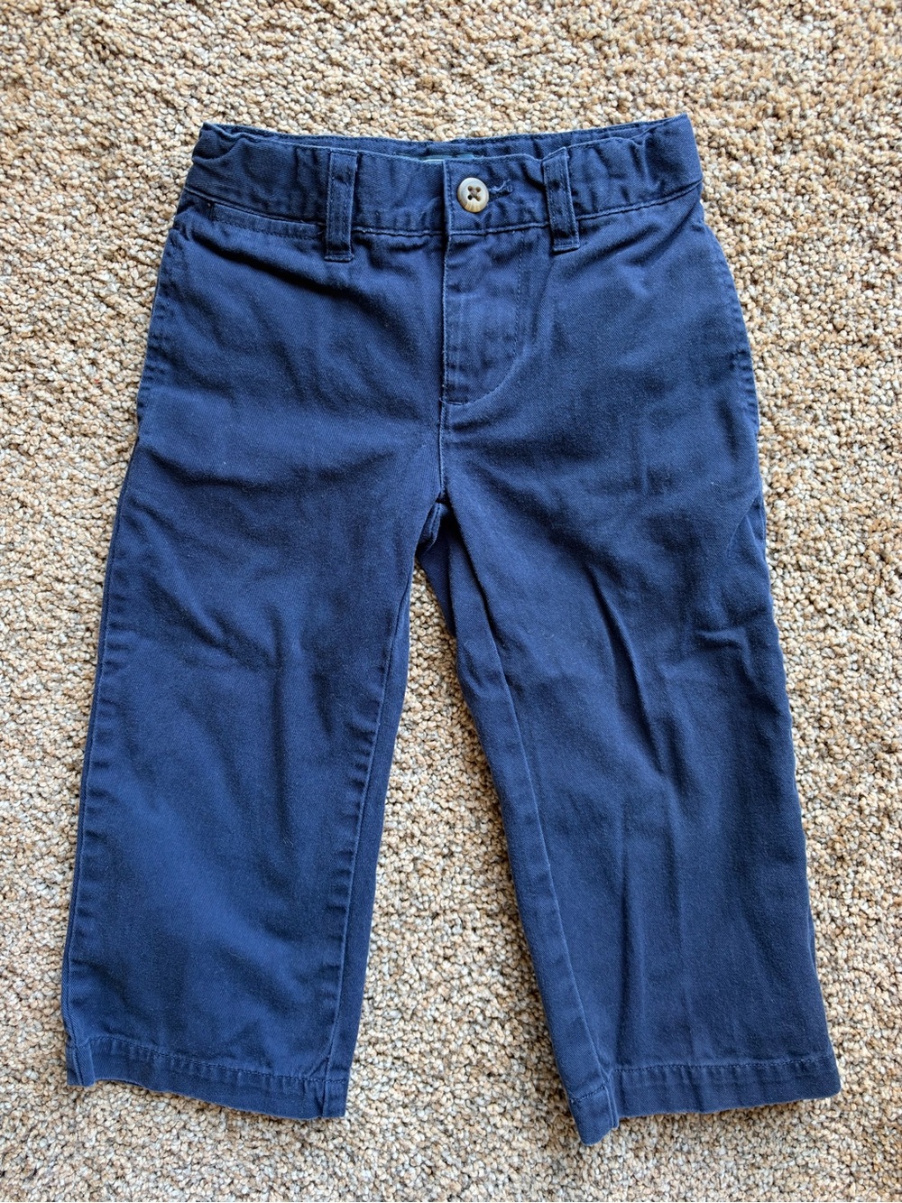 POLO RALPH LAUREN Navy Blue Chino Pant Adjustable Waist
